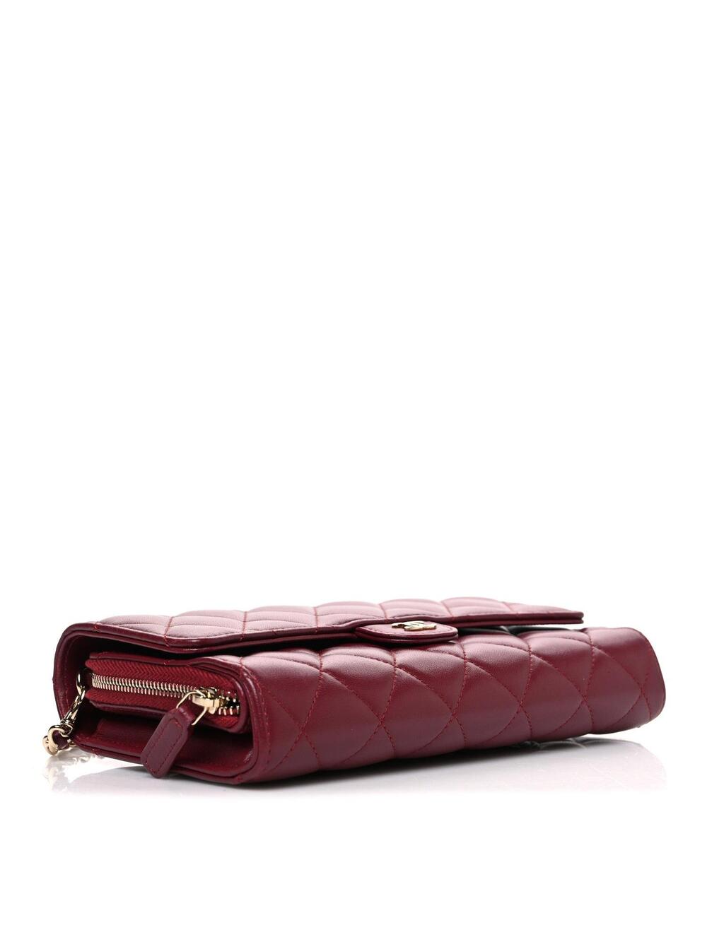 Chanel Lambskin Quilted Phone Holder #321976C34B - Picture 5 of 14